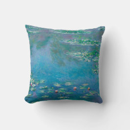 Almofada Claude Monet. Lírios De Água. impressionismo franc