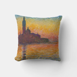 Almofada Claude Monet - San Giorgio Maggiore em Dusk