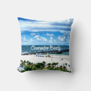 Almofada Clearwater Beach, Flórida, destino das férias