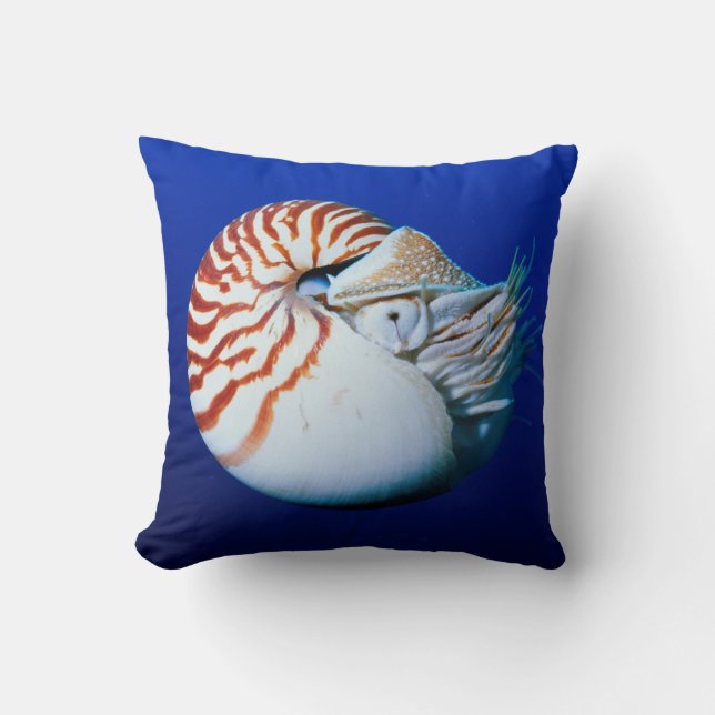 Almofada Close-Up de Nautilus-Camarado (Frente)