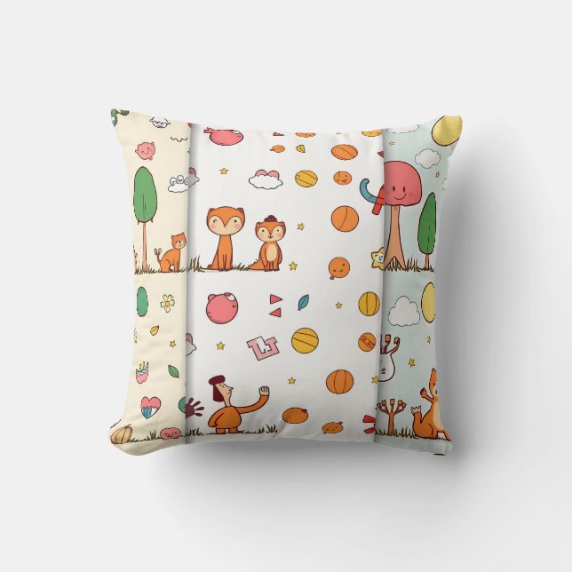 Almofada Close-Up Portrait of a Sweet-Faced Dog (Frente)