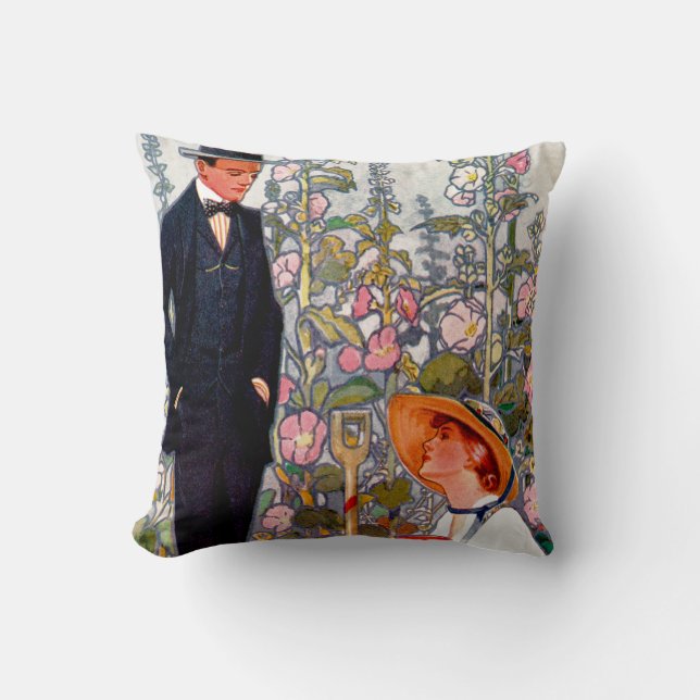 Almofada Clothesbook Quarty: Primavera e Verão de 1917 (Frente)