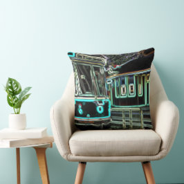 Almofada CLRV Neon no Travesseiro decorativo de poliéster s