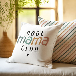 Almofada Clube da Mãe Legal Divertida, Presente de Mãe