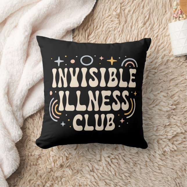 Almofada Clube de doença invisível (Cobertor)