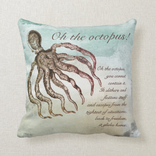 Almofada Coastal Beach House Cotação Octopus
