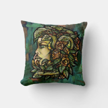 Cobra Medusa Verde Rosa Gorgona