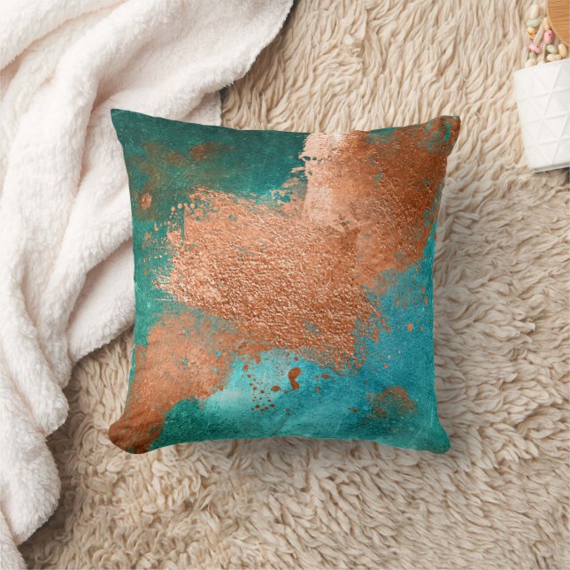 Almofada Cobre - Patina (Cobertor)