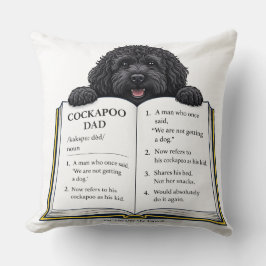 Almofada Cockapoo Dad Definition Gift
