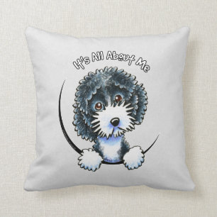 Almofada Cockapoo Parti preto IAAM