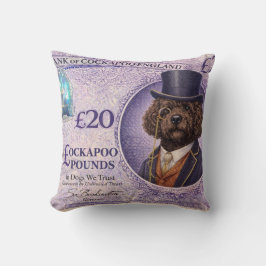 Almofada Cockapoo Pillow | Funny Dog Lover Cushion Gift