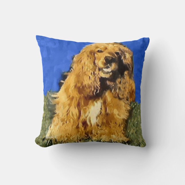 Almofada Cocker Spaniel Art (Frente)