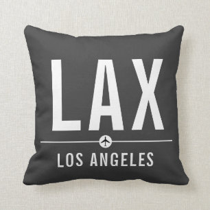 Almofada Código do Aeroporto de Los Angeles LAX - Aviaçã