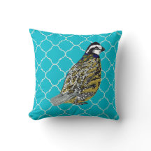 Codorniz com cerceta e o Quatrefoils alaranjado