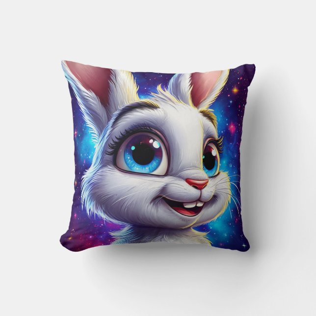 Almofada 🐰 Coelhinho de Desenho Animado Fofo com Charme Su (Frente)