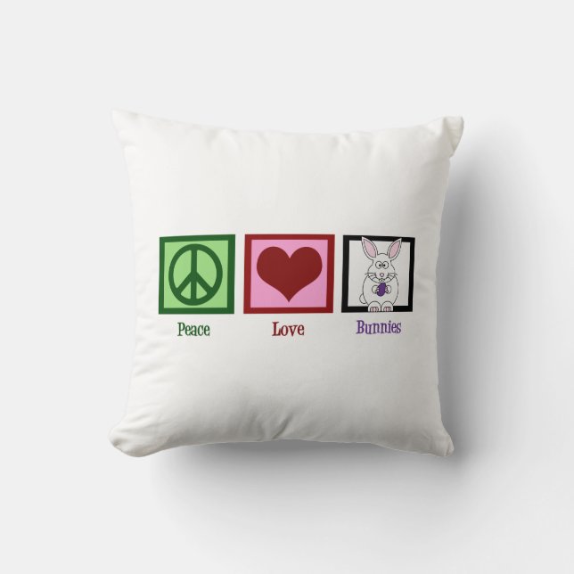 Almofada Coelhinhos Bonitos (Frente)