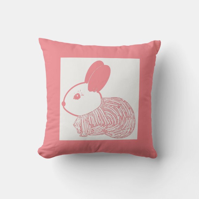 Almofada Coelho Bonito (Frente)