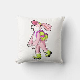 Almofada Coelho com skates Roller