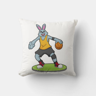 Almofada Coelho como jogador de basquetebol