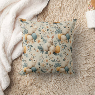 Almofada Coelho de Páscoa Floral Vintage (3)