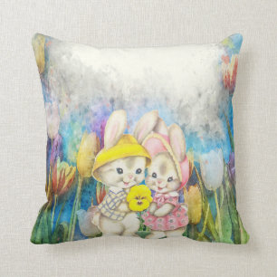 Almofada Coelhos páscoas