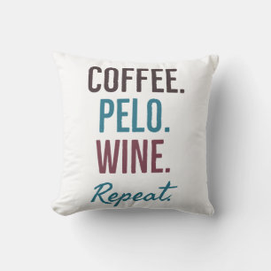 Almofada Coffee pelo vinho repetir