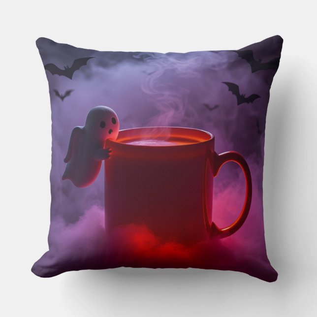 Almofada Coffee Viral | Trava de Abóbora Estonteante (Frente)