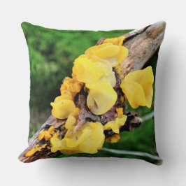 Almofada Cogumelo Bruxas Manteiga Fungo Mycelium Amarelo