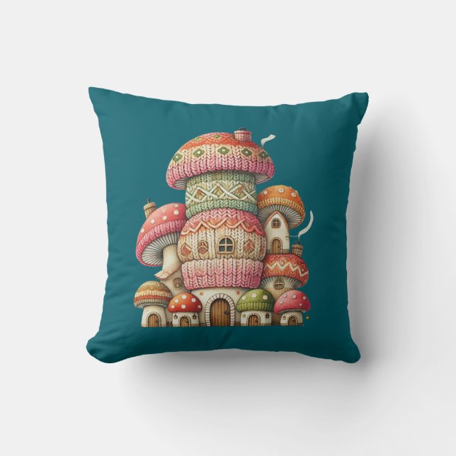 Almofada Cogumelos Cozy 2 (Frente)