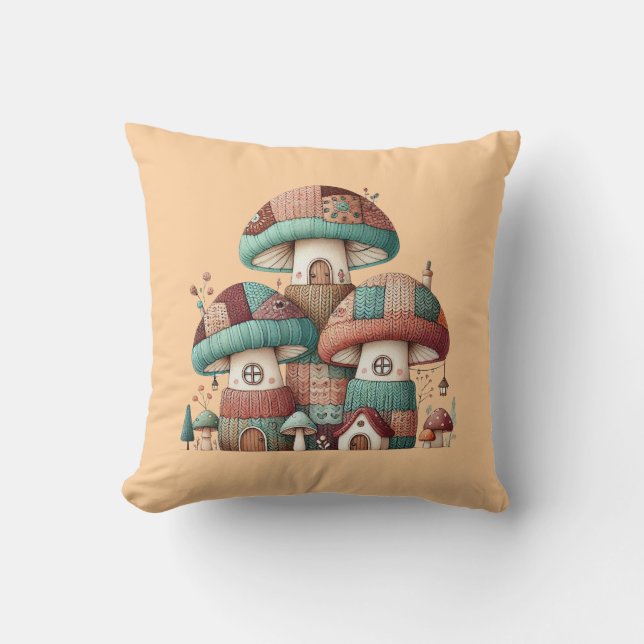 Almofada Cogumelos Cozy 8 (Frente)