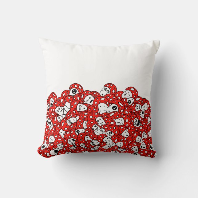 Almofada Cogumelos loucos (Frente)