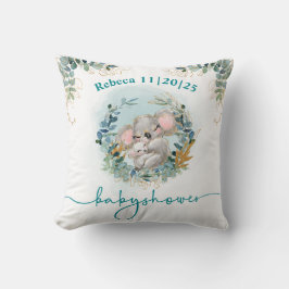 Almofada Cojín Baby Shower Koala