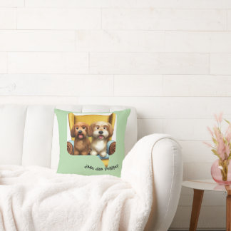 Almofada Cojín Decorativo “Amiguitos Peludos”