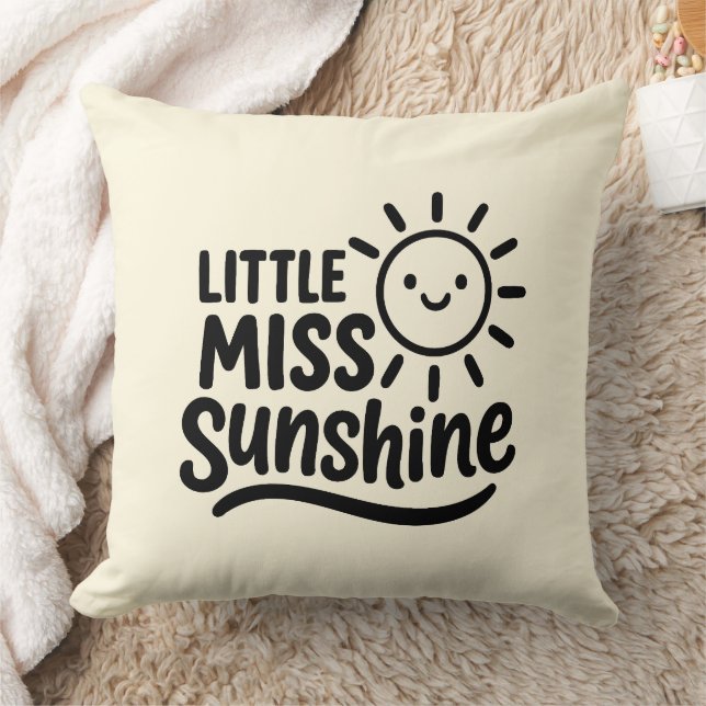 Almofada Cojín decorativo – Little Miss Sunshine (Cobertor)