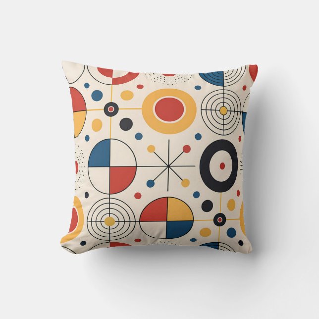 Almofada Cojín diseño geométrico  (Frente)