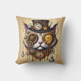 Almofada Cojín Gatita Steampunk