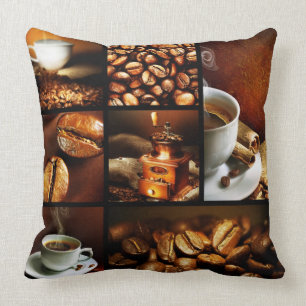 Almofada Colagem 2 do café