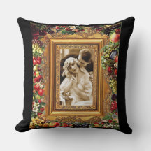 Colagem da safra Retro com rendas e flores