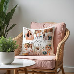 Almofada Colagem de Foto Coração da Melhor Irmã Nunca Irmã<br><div class="desc">Dê à sua irmã um presente que ela vai tesourar para sempre com a nossa melhor irmã, um travesseiro decorativo de colagem de fotos de coração de irmã. Este travesseiro memorável apresenta um layout de colagem de 6 fotos, permitindo que você mostre suas memórias favoritas juntas. O roteiro da na...</div>
