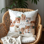 Almofada Colagem de Foto Coração da Melhor Irmã Nunca Irmã<br><div class="desc">Dê à sua irmã um presente que ela vai tesourar para sempre com a nossa melhor irmã, um travesseiro decorativo de colagem de fotos de coração de irmã. Este travesseiro memorável apresenta um layout de colagem de 8 fotos, permitindo que você mostre suas memórias favoritas juntas. O roteiro da na...</div>