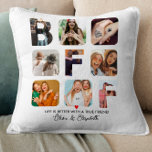 Almofada Colagem de Fotografias BFF - Melhor Amigos Persona<br><div class="desc">Colagem de Fotografias BFF - Melhor Amigos Personalizados</div>