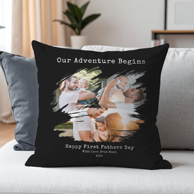 Almofada Colagem de Fotografias do Traço do Pincel do Prime (Criador carregado)