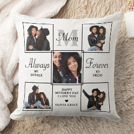 Almofada Colagem de Fotografias Na moda MOM Personalizada M