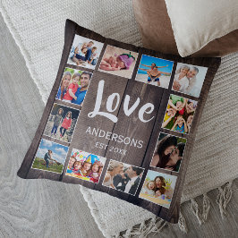 Almofada Colagem de Fotografias Personalizada Farmhouse Rus