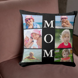 Almofada Colagem de Fotos da Mãe