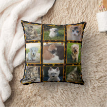 Colagem de Fotos de Animais de Estimação com Pegad