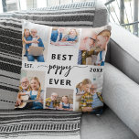 Almofada Colagem de Fotos de Avô Poppy<br><div class="desc">Celebre o vínculo especial entre Poppy e seus netos com o Travesseiro decorativo "Vovô Vovô Vovô Vovô Foto Colagem". Este travesseiro decorativo personalizado apresenta uma bela colagem organizada de fotos queridas, capturando momentos preciosos e memórias alegres compartilhadas com seus queridos netos. O título sincero "Poppy" é exibido com destaque, adicionando...</div>