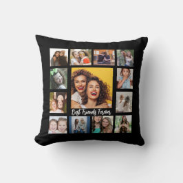 Almofada Colagem de Fotos Personalizada 13 Melhores Amigos 