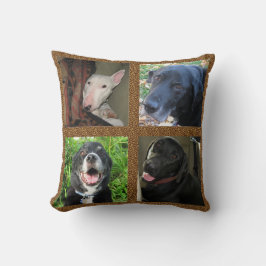 Almofada Colagem de Fotos Personalizada 4 X 4 - Estampa de