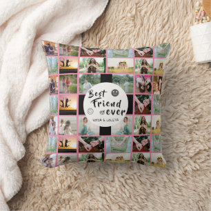 Almofada Colagem de Fotos Personalizada dos Melhores Amigos